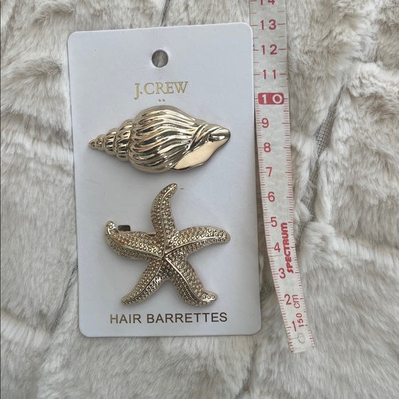 J Crew barrettes Shell & Starfish - Picture 3 of 5